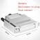 ANMBEST DB25 Breakout Connector Solderless Metal Shell RS232 DSUB Serial to 25Pin Port Terminal Female Adapter Connector Breakout Board with Case