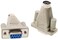 CABLESONLINE.COM ATLANTIC CablesOnline 2Pack PS2 MiniDin6 Female to DB9 Serial Female Mouse Adapter ADM012