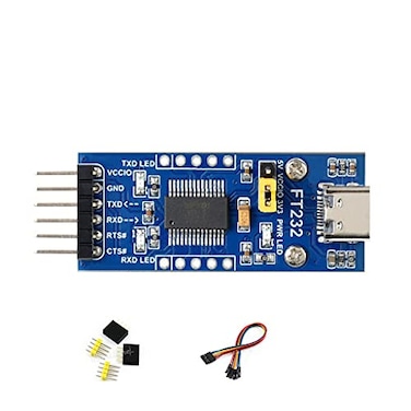 Coolwell FT232RL USBC to UART TTL Serial Adapter 33V5V Logic Module