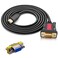 ELECABLE USB Type C to RS232 DB9 Serial9Pin Converter Adapter Cable 5ft with a Male to Female Connector Compatible with MAC OS Windows Android Linux Type C Device USB C