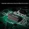 ELECABLE USB Type C to RS232 DB9 Serial9Pin Converter Adapter Cable 5ft with a Male to Female Connector Compatible with MAC OS Windows Android Linux Type C Device USB C