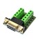 HiLetgo 2pcs DB9 Female Adapter RS232 to Terminal RS232 Serial to Terminal DB9 Connector Convert Adapter