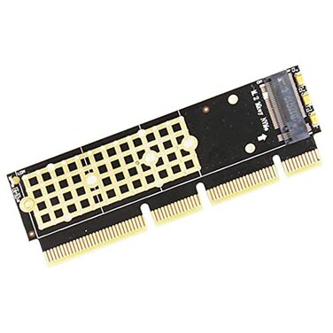 HLT M2 NGFF NVMe SSD to PCIE 30 X16X8X4 Adapter for 1U2U Server and Low Profile PC