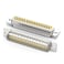 Jienk 4PCS DB37 RS232 Serial DSUB Solder Cup Connectors Gold Plated Joints RS232 Serial Port 37Pin D Sub CouplersMale x 2 Female x 2