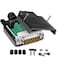 Jienk DB15 Solderless Male RS232 DSUB Serial Adapters 16mm thinner 15 Pin Port Terminal Solderfree Breakout Board Connector with Case Accessories