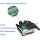 Jienk DB15 Solderless Male RS232 DSUB Serial Adapters 16mm thinner 15 Pin Port Terminal Solderfree Breakout Board Connector with Case Accessories