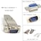 Ltvystore 16Pcs RS232 Parallel Serial Port DB9 9 Pin D Sub MaleFemale Connector Metal DB9 Shell Cover