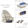 Ltvystore 16Pcs RS232 Parallel Serial Port DB9 9 Pin D Sub MaleFemale Connector Metal DB9 Shell Cover