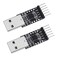 Micro Traders 2X CP2102 Module USB to TTL 6Pin Serial Converter Downloader for UART STC Compatible with Window 7 8 10 98SE MAC OSX
