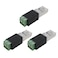 OTOTEC 3PCS RJ45 to RS485 Converter A Connects to PIN4 B Connects to PIN5 44x13x11mm RJ45 Connection Adapter to Achieve Data Transmission