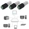 OTOTEC 3PCS RJ45 to RS485 Converter A Connects to PIN4 B Connects to PIN5 44x13x11mm RJ45 Connection Adapter to Achieve Data Transmission