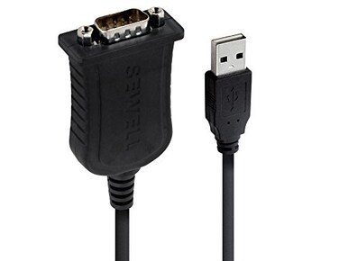 Sewell Instacom USB to Serial Adapter 2 with Posts SW1301 Black