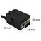 Twinkle Bay Twinklebay DB9 Connector to Wiring Terminal RS232 Serial Port Breakout Board SolderFree Male Adapter with Case