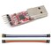 WWZMDiB Mini USB 20 to TTL Converter Serial Adapter 33V 5V Compatible with CP2102 Chip UART Programming