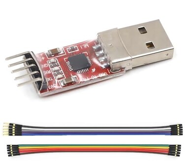 WWZMDiB Mini USB 20 to TTL Converter Serial Adapter 33V 5V Compatible with CP2102 Chip UART Programming