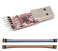 WWZMDiB Mini USB 20 to TTL Converter Serial Adapter 33V 5V Compatible with CP2102 Chip UART Programming