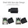 YIOVVOM DB9 Breakout ConnectorDB9 Solderless RS232 DSUB Male and Female Serial Adapters 9Pin Port White Adapter to Terminal Connector Signal Module with case Set of 4