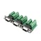 Zovfam DB9 Female Breakout Connector Solderless RS232 DSUB to 9Pin Port Terminal Adapter Breakout Board for RS232 Serial Connections 3 Pieces