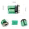 Zovfam DB9 Female Breakout Connector Solderless RS232 DSUB to 9Pin Port Terminal Adapter Breakout Board for RS232 Serial Connections 3 Pieces