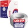 Cables Direct Online 500FT CAT6 Solid Cable 550Mhz Ethernet LAN UTP 23AWG RJ45 Network Copper Clad Aluminum Wire Bulk White