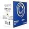 VIVO 500ft Bulk Cat6 Wire CCA Ethernet Cable 23 AWG UTP Pull Box LAN Network White CABLEV006W