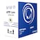 VIVO 500ft Bulk Cat6 Wire CCA Ethernet Cable 23 AWG UTP Pull Box LAN Network White CABLEV006W