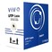 VIVO 500ft Bulk Cat6 Wire CCA Ethernet Cable 23 AWG UTP Pull Box LAN Network White CABLEV006W