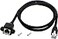 zdyCGTime Cat6e RJ45 MF Shielded Ethernet Network Screw Panel Mount Extension Cable 1M RJ45