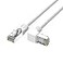 JUXINICE 90 Degree CAT6 Ethernet CableUp Angle Cat 6 Network CableRight Angle RJ45 Cat6 gigabit Internet Cable for PC Router Modem Xbox PS4 PS3White UP Angle 30FT