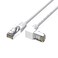 JUXINICE 90 Degree CAT6 Ethernet CableUp Angle Cat 6 Network CableRight Angle RJ45 Cat6 gigabit Internet Cable for PC Router Modem Xbox PS4 PS3White UP Angle 30FT