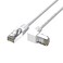 JUXINICE 90 Degree CAT6 Ethernet CableUp Angle Cat 6 Network CableRight Angle RJ45 Cat6 gigabit Internet Cable for PC Router Modem Xbox PS4 PS3White UP Angle 30FT