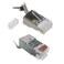 RiteAV 23 AWG Shielded CAT 6 Solid Terminating Crimp Ends Designed for Direct Burial Cable 10 Pack