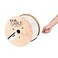 TRUE CABLE Cat6 Outdoor Bulk Ethernet Cable Unshielded 1000ft White UV Resistant OSP Jacket 23AWG Solid Bare Copper 550MHz PoE 4PPoE