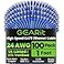 GEARit Cat 6 Patch Cables 1 ft Blue 100 Pack Cat6 Patch Cables 1ft BlueEthernet Patch Cable 10Gbps 550MHz 24AWG Pure Copper Snagless Gold Plated RJ45 for Router Server Router PC