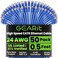 GEARit Cat 6 Ethernet Patch Cable 05 ft Blue 50 Pack Cat6 Patch Cables 05ft BlueEthernet Patch Cable 10Gbps 550MHz 24AWG Pure Copper Snagless Gold Plated RJ45 for Router Server Router PC