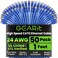 GEARit Cat 6 Ethernet Patch Cable 1 ft Blue 50 Pack Cat6 Patch Cables 1ft BlueEthernet Patch Cable 10Gbps 550MHz 24AWG Pure Copper Snagless Gold Plated RJ45 for Router Server Router PC