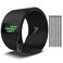 ecjtu 100FT Cat6 Ethernet Cable Cat 6 Patch Cable Cat6 Internet Cable UTP Network Cable Indoor and Outdoor PoE 24AWG CCA Compatible for PC Laptop Router Switch Server with 25 Cable Ties Black