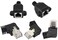AAOTOKK 90 Degree Cat 6 Ethernet Cable Right Bend Angle RJ45 Male to Female Shielded Ethernet Network Connector Screw Panel Mount Extension Cable for Router Modem 30cm1ftRight
