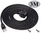 AAOTOKK RJ45 Ethernet Cable Cat 6 Female to Male Shielded Ethernet Network Connector Screw Panel Mount Extension Cable for Router Modem 3M10ft