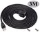 AAOTOKK RJ45 Ethernet Cable Cat 6 Female to Male Shielded Ethernet Network Connector Screw Panel Mount Extension Cable for Router Modem 3M10ft