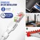 AMPCOM Cat6 Tool Free RJ45 Connector UTP Field Termination Modular Plug for 2326 AWG Unshielded Ethernet Cable White 12 Pack
