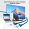 Cable Matters 10Gbps Snagless Shielded Cat 6A Ethernet Cable 5ft Cat 6A Cable Cat6A Cord Ethernet Cord Blue