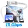 CableGeeker Cat 6 Ethernet Cable 15ft 6 Pack at a Cat5e Price but Higher Bandwidth Flat Internet Network Cable Cat6 Ethernet Patch Cable Short Withe Cat6 Computer Cable with Snagless RJ45 Connectors