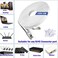WISCENT Cat 6 Ethernet Cable 50 ft White Flat Internet Network LAN Patch Cords Solid Cat6 High Speed Computer Wire with Clips Snagless Rj45 Connectors for Modem Router