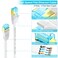 AOPOCKAN TECH Cat 6 Ethernet Cable 75 ftFlat Internet Network LAN Patch Cords Solid Cat6 High Speed Computer Wire with Clips Snagless Rj45 Connectors for ModemRouterPS4 Faster Than Cat5Cat5e 75ft Whit