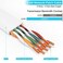 AOPOCKAN TECH Cat 6 Ethernet Cable 75 ftFlat Internet Network LAN Patch Cords Solid Cat6 High Speed Computer Wire with Clips Snagless Rj45 Connectors for ModemRouterPS4 Faster Than Cat5Cat5e 75ft Whit
