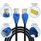 Conable Cat6 Outdoor Ethernet Cable 250ft Heavy Duty Double Jackets Internet Cord Waterproof Direct Burial from 25FT to 500 FT Support PoE Cat6 Cat5e Cat5 Network Cat 6 RJ45 Patch Cable with 25 Ties