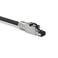 Elite Cable Elite Cat8 250ft OutdoorIndoor Cable UV Resistant 40Gb 2000MHz CMRRiser UVOutdoor High Speed Pure Solid Copper Easy Pull Reel Black