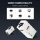 iwillink 10Gbps CAT6 Coupler RJ45 Keystone Shielded Coupler 10Pack Ethernet Coupler Female to Female Keystone Jack STP Keystone Insert for Cat6Cat5e Cable
