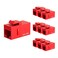 iwillink RJ45 Cat6 Keystone Coupler 10Pack Female to Female Cat6 Keystone Jack UTP Keystone Coupler Insert Red